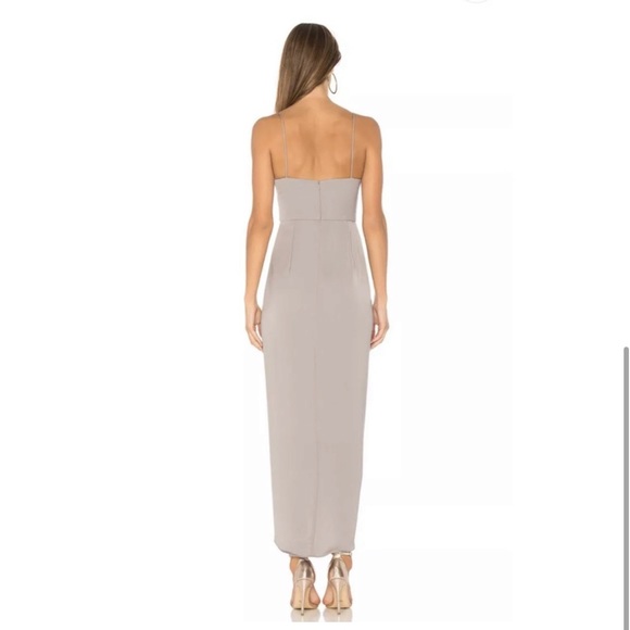 Revolve/ Shona Joy Gray Gown / Dress - Picture 3 of 5